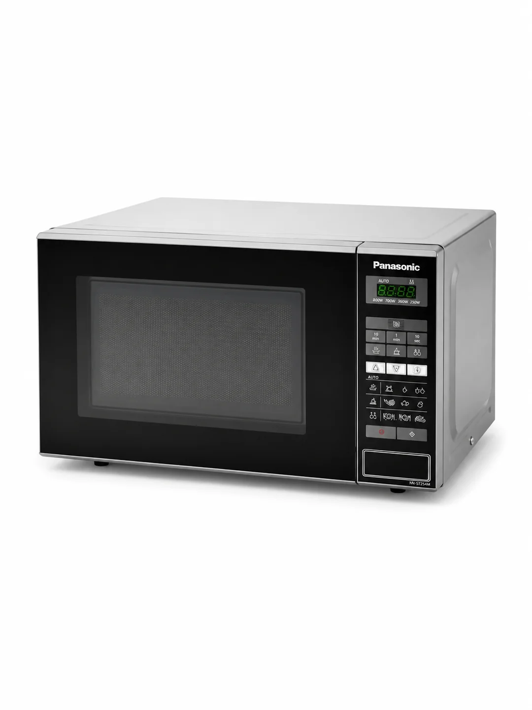 Микроволновая печь Panasonic, 20л, 800Вт, дисплей, откр.кнопкой, нерж 2