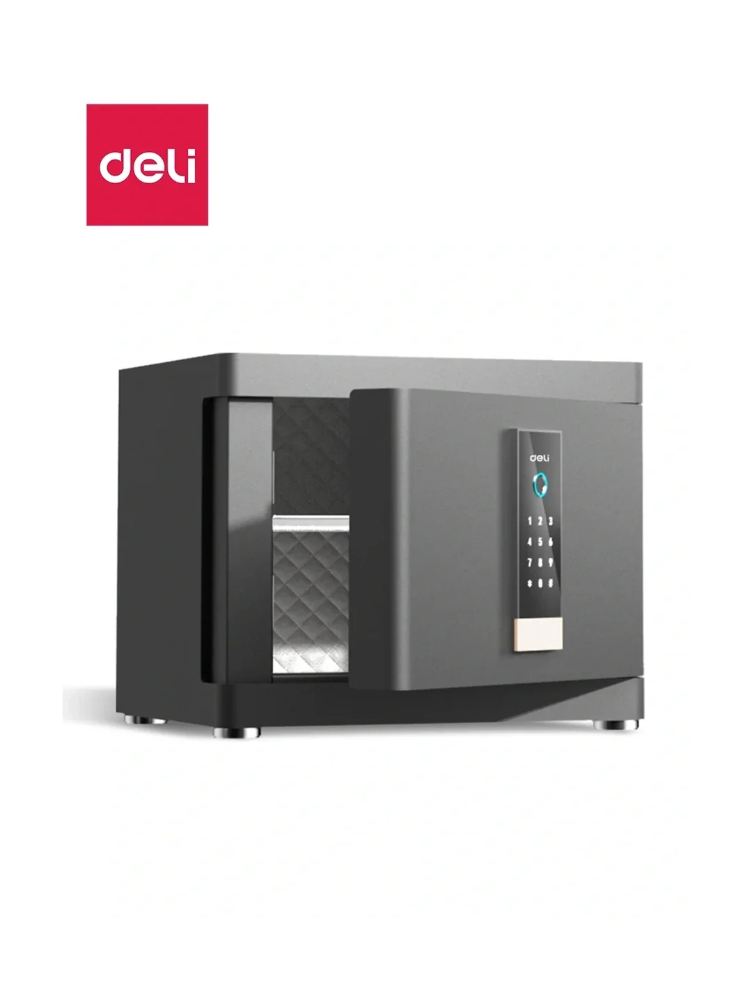 Сейф H310*W380*D290 с отпечатком 27321 Deli 2