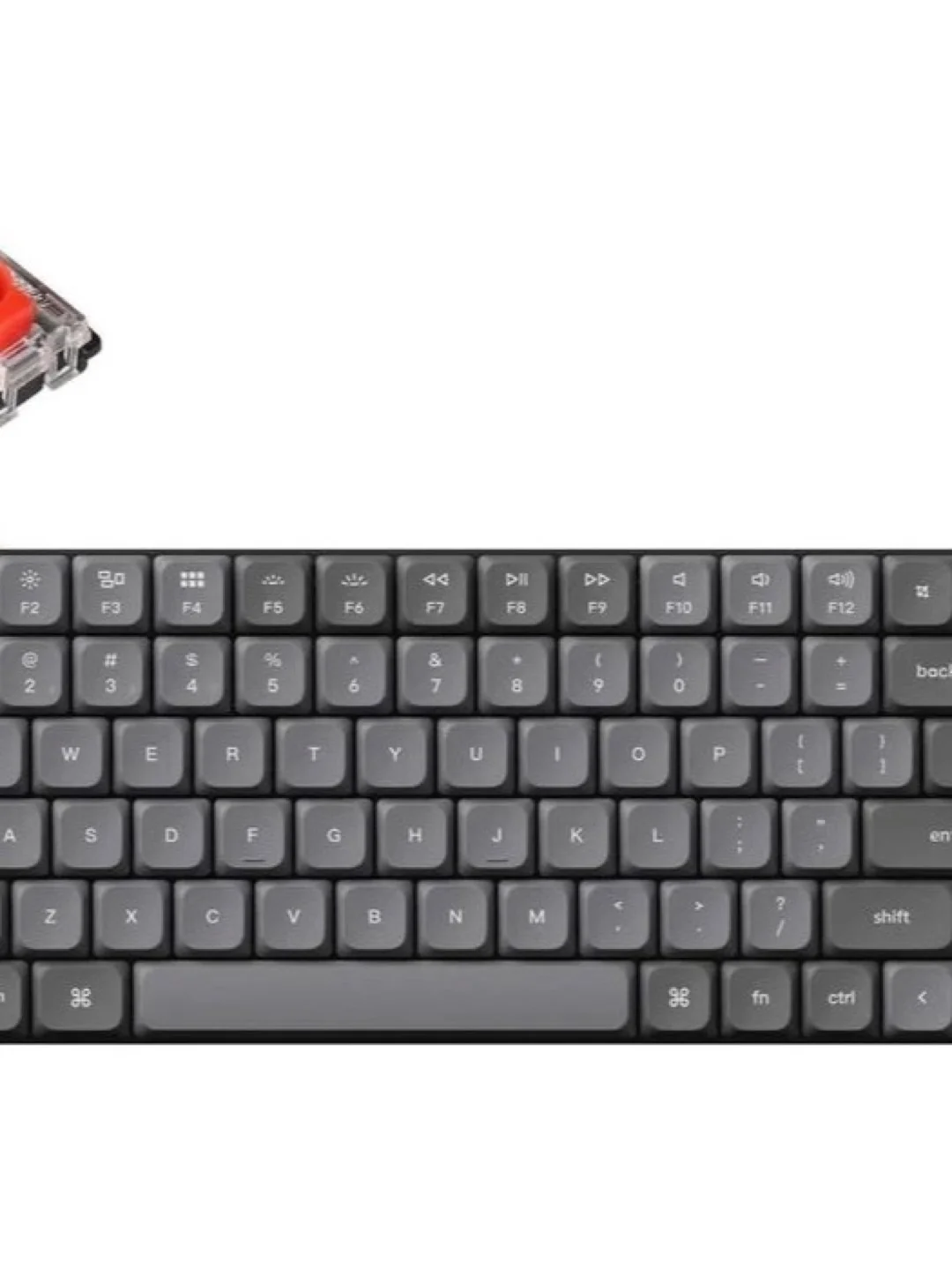 Клавиатура механическая Keychron K3 MAX 84Key, K pro Brown, WL/BT/USB-A, Hot-swap, QMK, EN/RU/UZ, RGB, черный K3M-H1-UZ