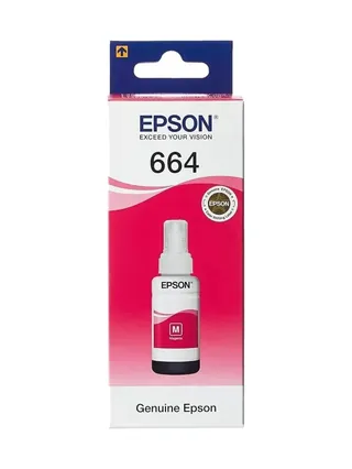 Epson T6643 MA Ink Bottle (70 мл, 7500 стр.) для L1xx/2xx/3xx/4xx/5xx/6xx/8xx /1300/1800/1455