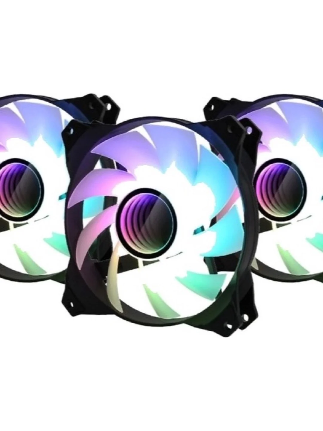 Набор корпусных вентиляторов Zalman Kit of Zalman Case fan Infinity Mirror ZM-IF120A3, ARGB, 3x120mm, 1200rpm ± 10%,3 pin,black frame & controller