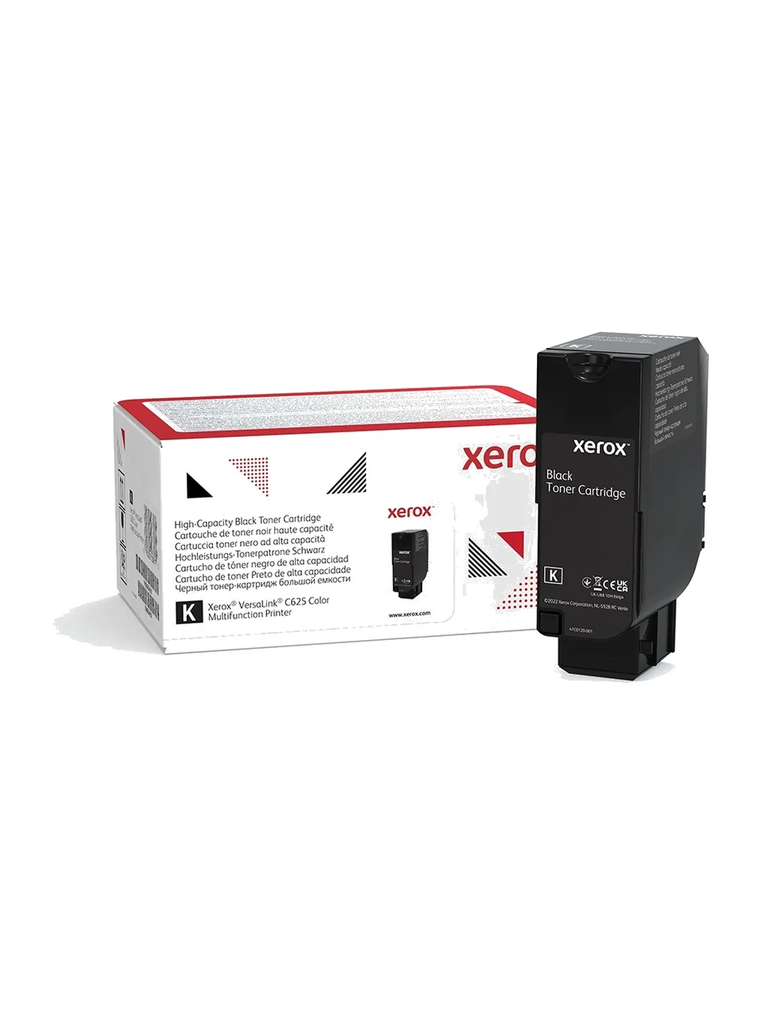 Оригинальный тонер-картридж Xerox для VersaLink C625 Black