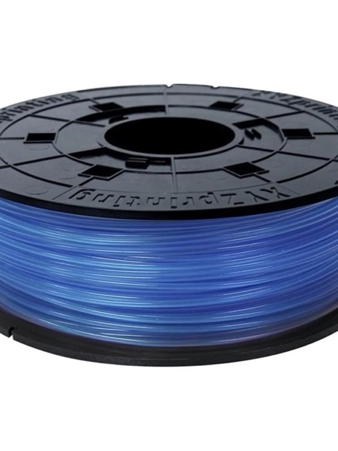 Катушка с нитью 1.75мм/0.6кг PLA XYZprinting Filament для da Vinci, прозрачный синий 2