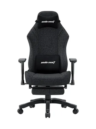 AndaSeat Luna Pro kreslosi, zigʻir mato, 1D-Armrests, toʻq kulrang