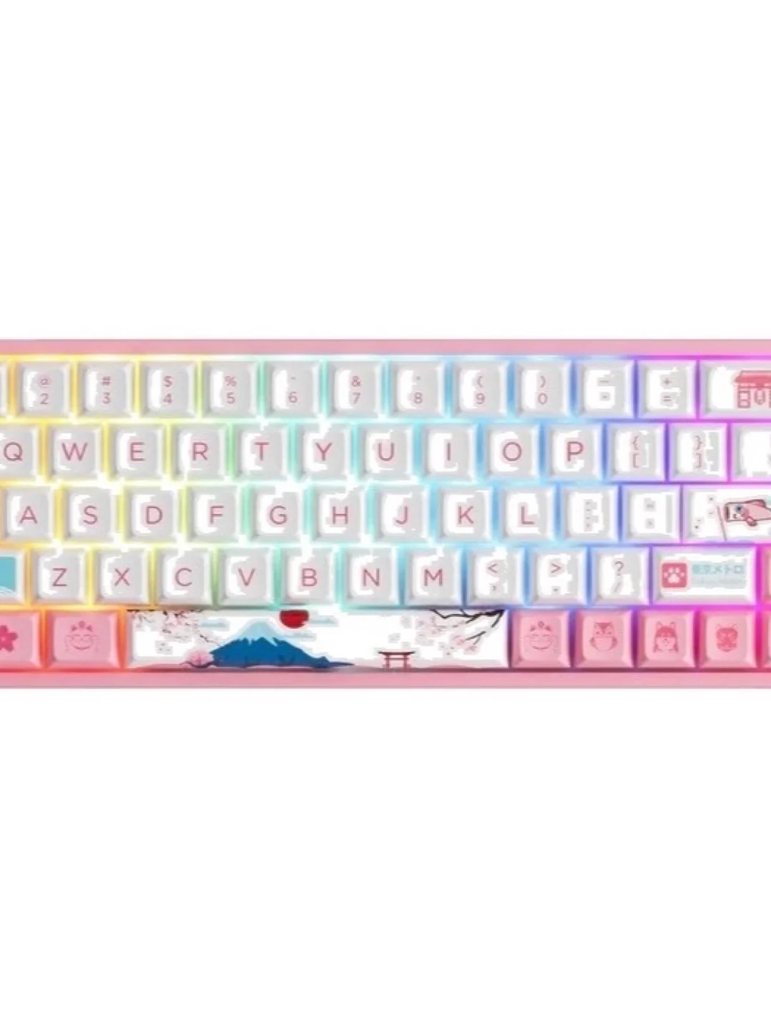 Клавиатура Akko 3068B PlusTokyo R2 CS Jelly Purple RGB