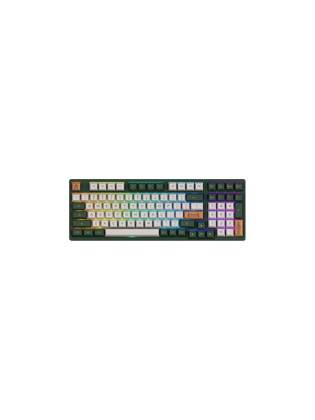 Клавиатура Akko 3098S RGB London(Hotswappable) CS Silver RGB