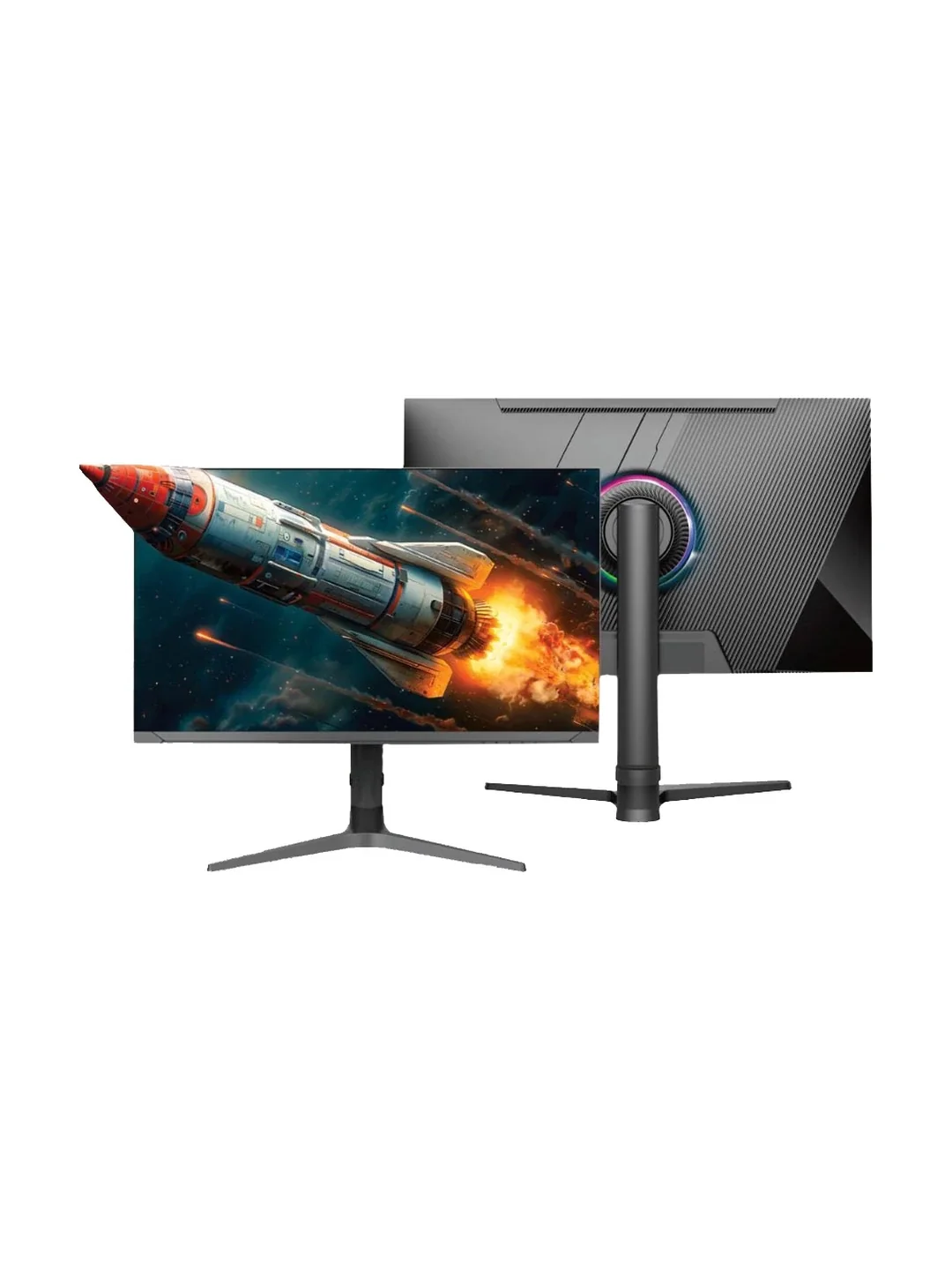 IMMER IV27GF240 27" FLAT (HDMI+DP+AUDUO OUT) FHD IPS 240Hz RGB BLACK HAS stand 2