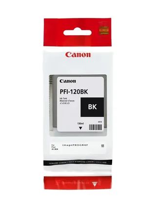 PFI-120 B (черный) для Canon TM-200/300/255/350/355 (130 мл)