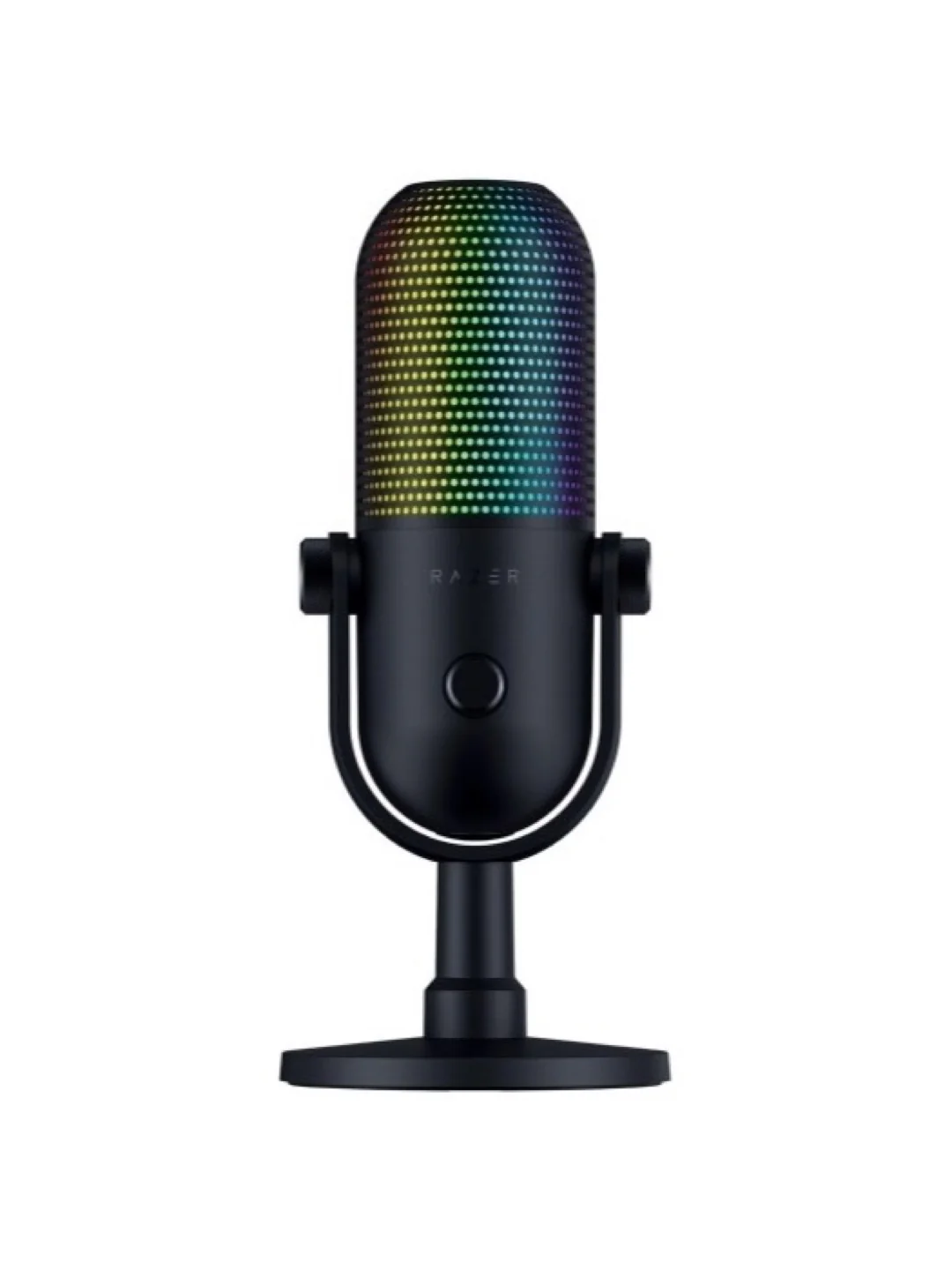 Микрофон геймерский Razer Seiren V3 Chroma, Uni, RGB, USB-A, 2м, чёрный 2