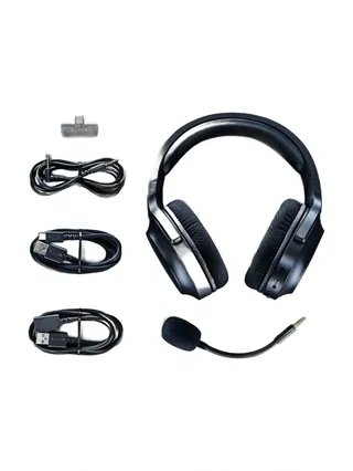 Наушники игровые, беспроводные Razer Barracuda X 2022, 7.1, mini-jack/USB-A/BT/WL, 1.5m, black