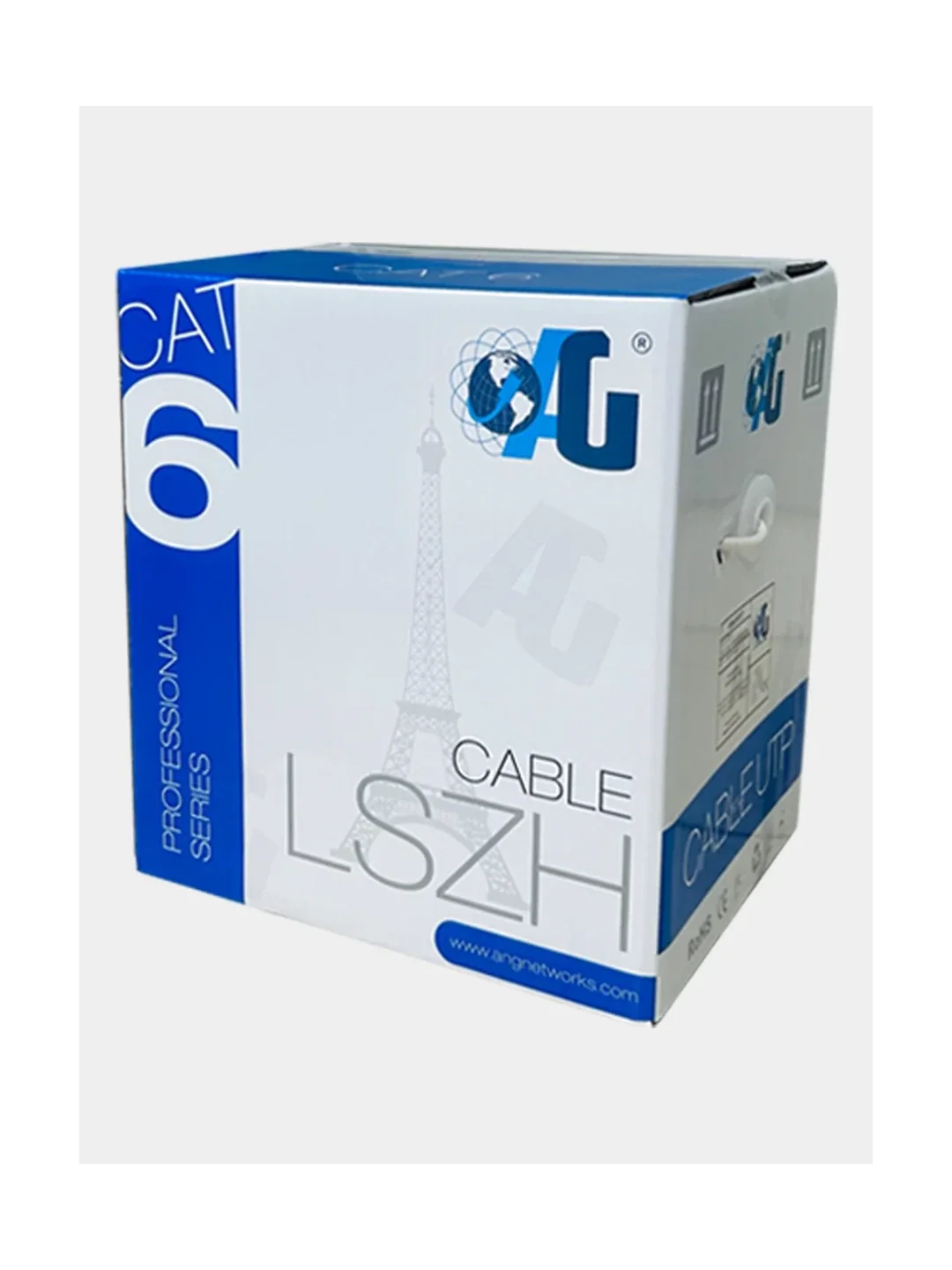 СКС CAT 6 UTP 305m AWG 24/1 LSZH-1 синий