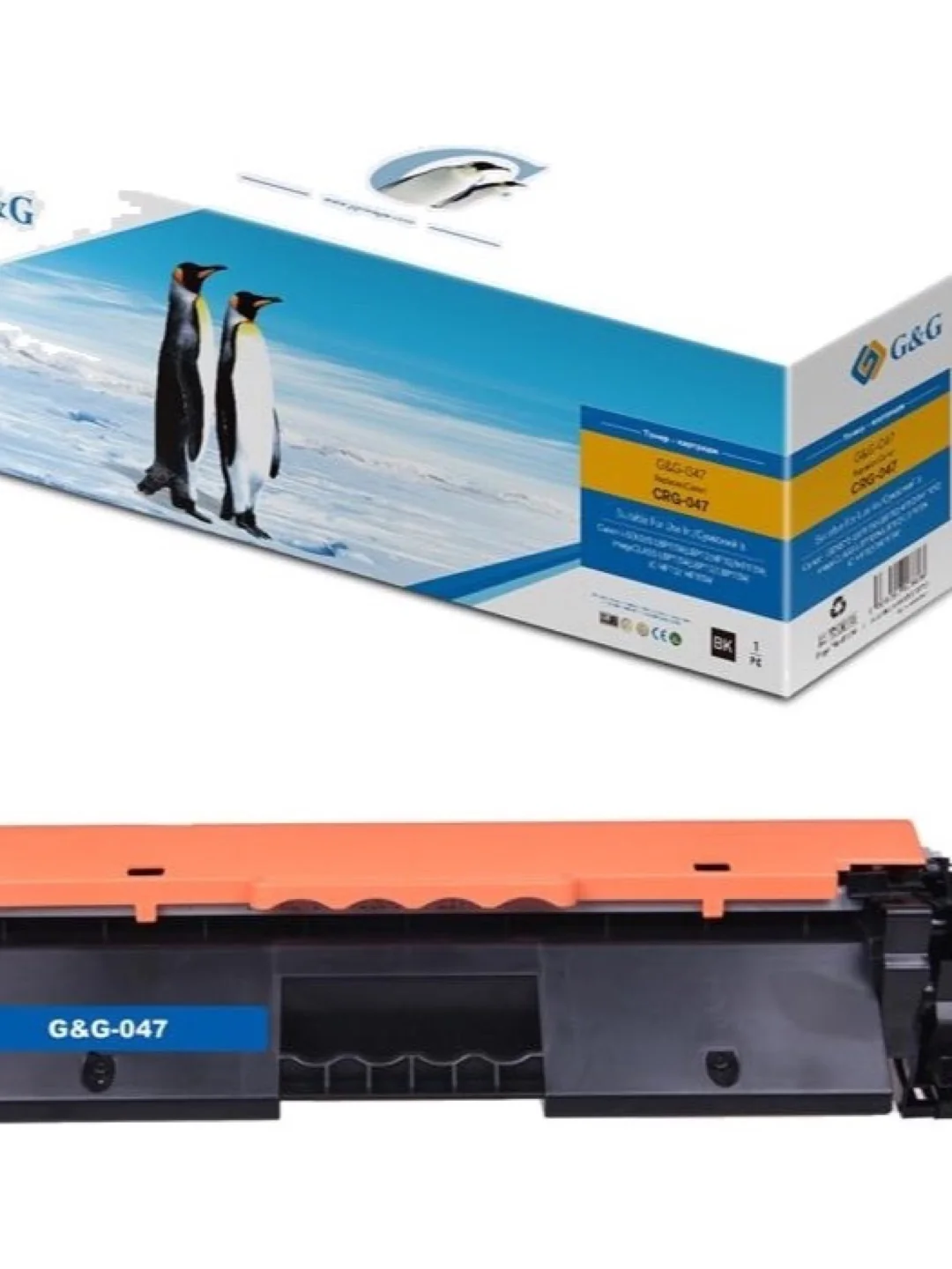 Картридж G&G for Canon 047 LBP112/MFP112/113 Black