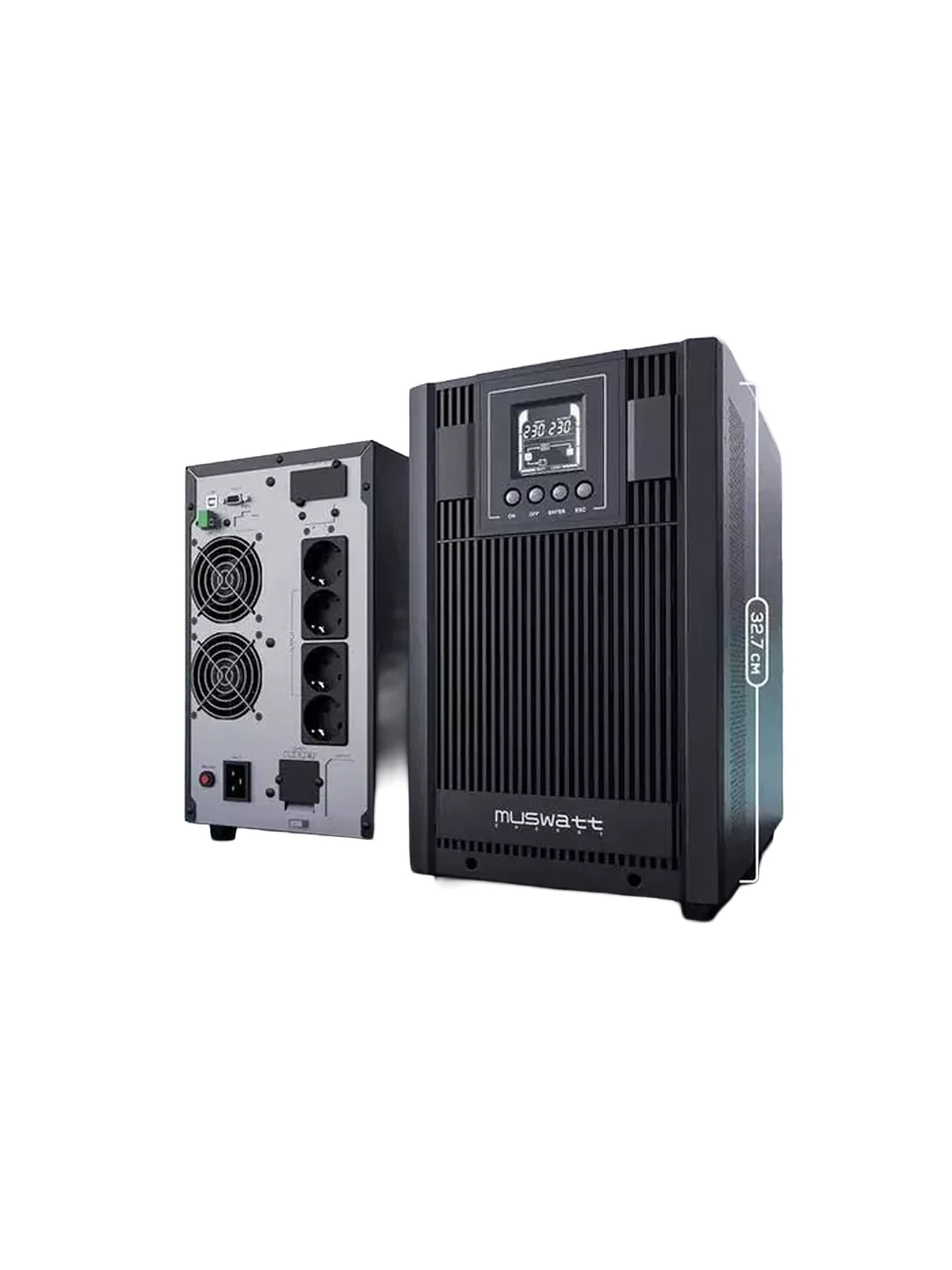 UPS MUSWATT ENERGY ONLINE PRO 3К 80-300