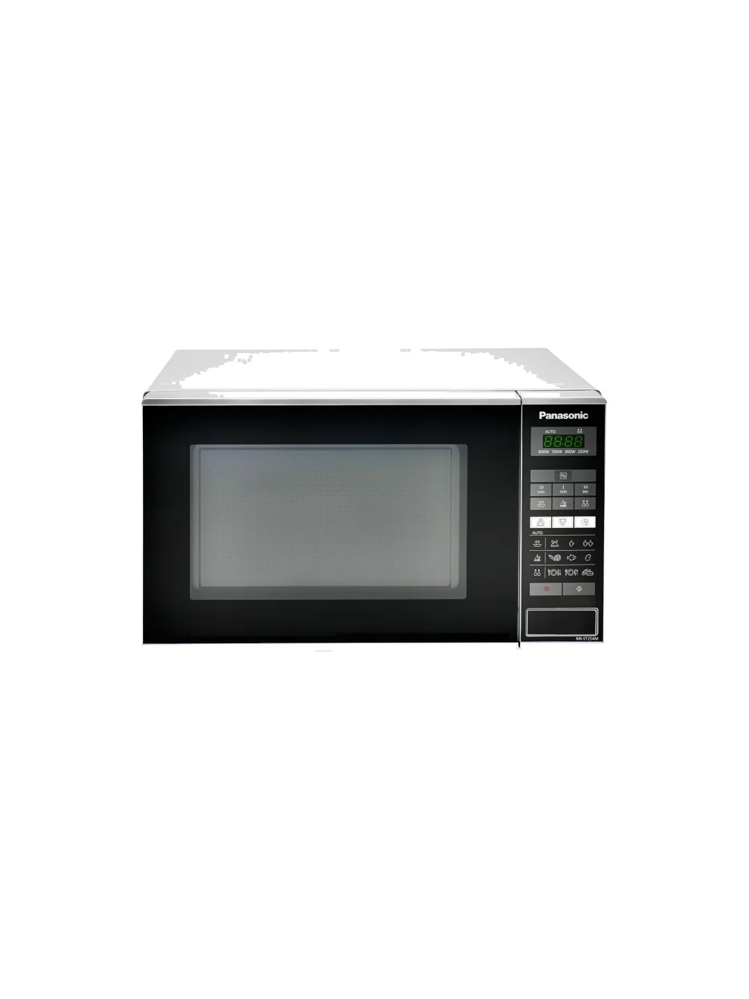 Микроволновая печь Panasonic, 20л, 800Вт, дисплей, откр.кнопкой, нерж