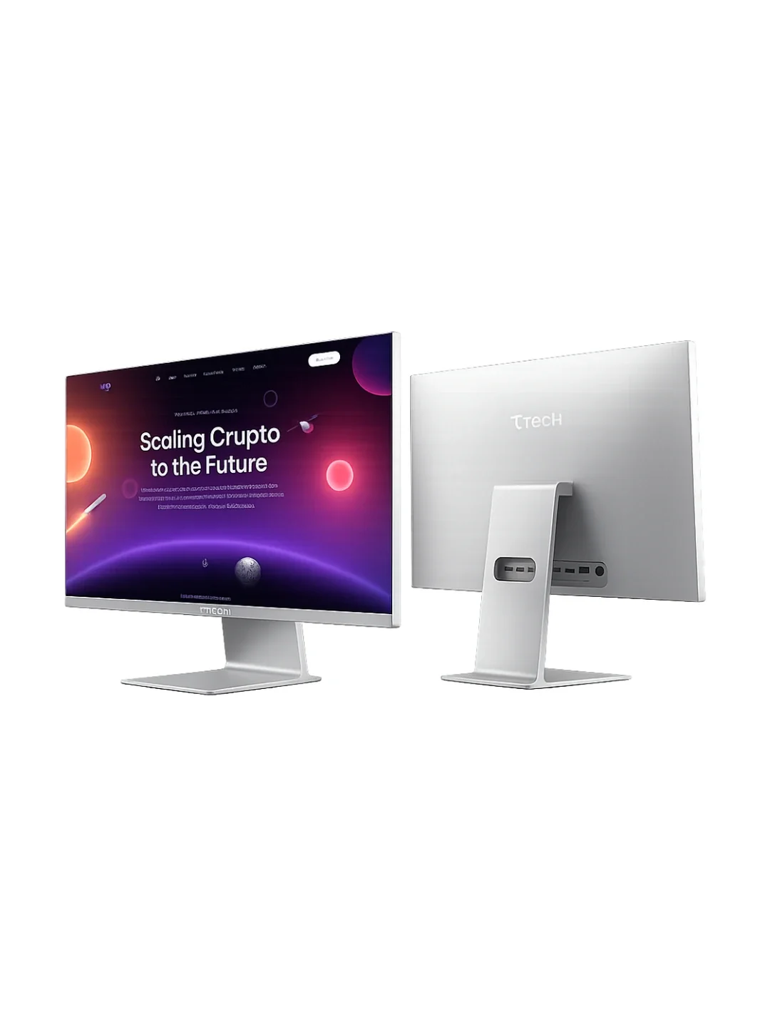 7M4P27F060 S27 27" FLAT 4K IPS 60Hz (HDMI+DP+TYPE-C+AUDIO OUT+DC) SILVER NEW