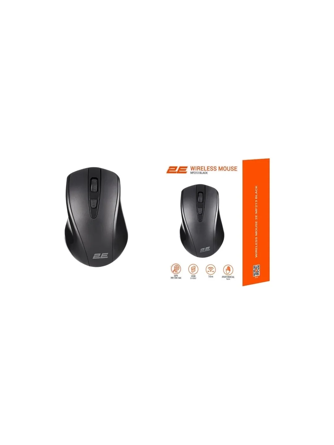 Мышь 2Е MF213 WL Black