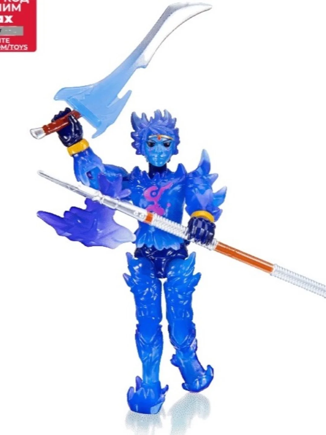 Игровая коллекционная фигурка Jazwares Roblox Imagination Figure Pack Crystello the Crystal God W7