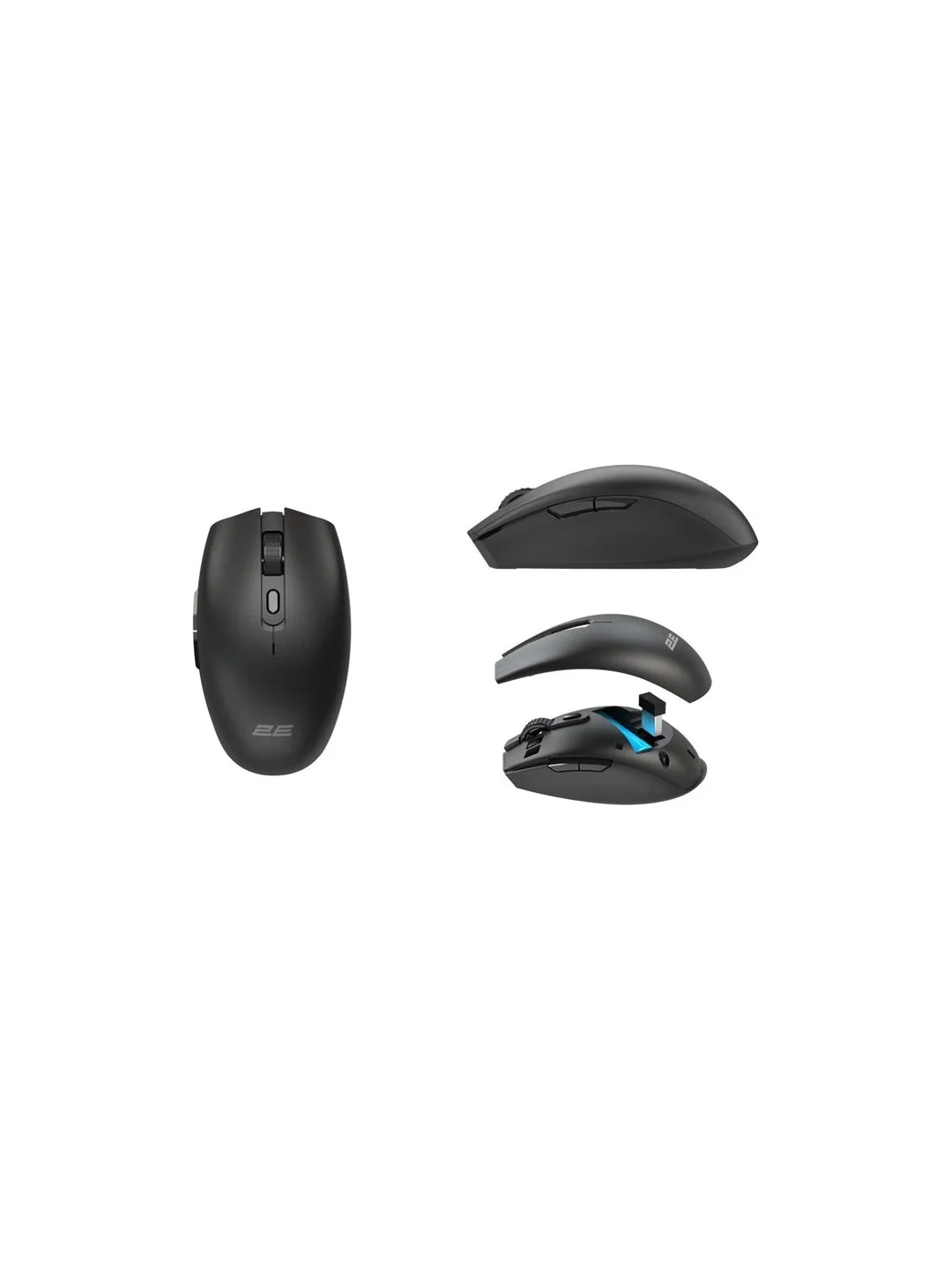 Мышь 2Е MF2030 WL Rechargable Black