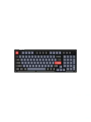 Клавиатура Keychron V5 100 Key QMK Keychron K PRO Blue Hot-Swap RGB Knob Frosted Black