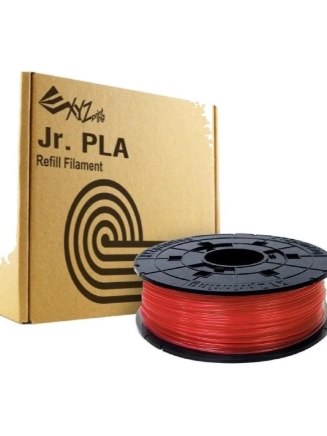 Катушка с нитью 1.75мм/0.6кг PLA(NFC) XYZprinting Filament для Junior, miniMaker, Nano красный 2