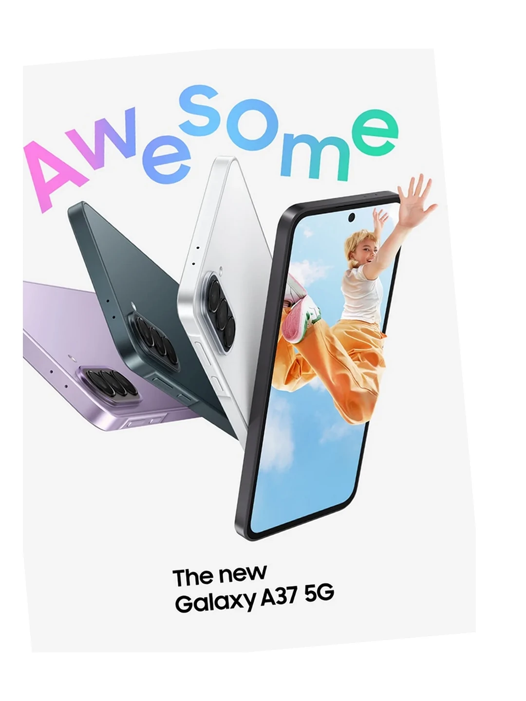 Смартфон Samsung Galaxy A37 8/128GB GrayGreen 2