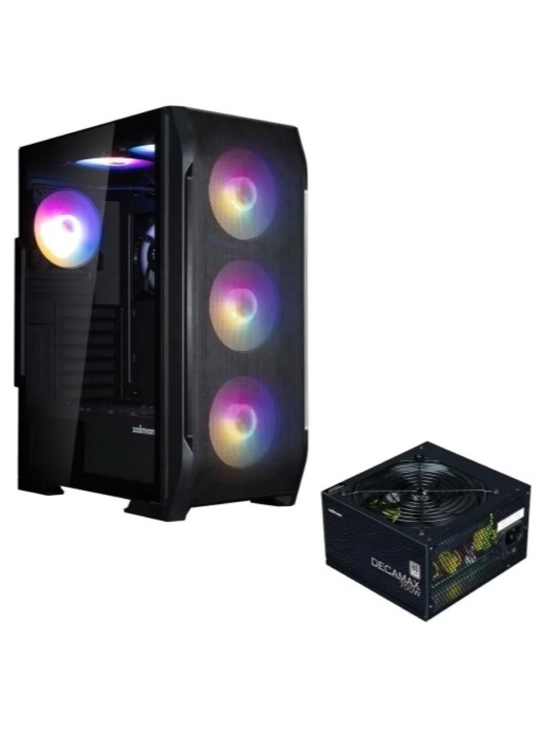 Корпус Zalman N7PLUSV2 з БЖ ZM700-LX3 6x120мм Rainbow RGB