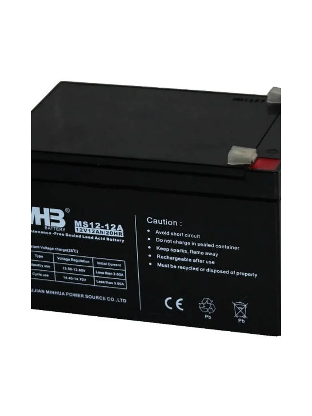 UPS АКУМУЛЯТОРНАЯ БАТАРЕЯ MHB MS12-12 MHB 2