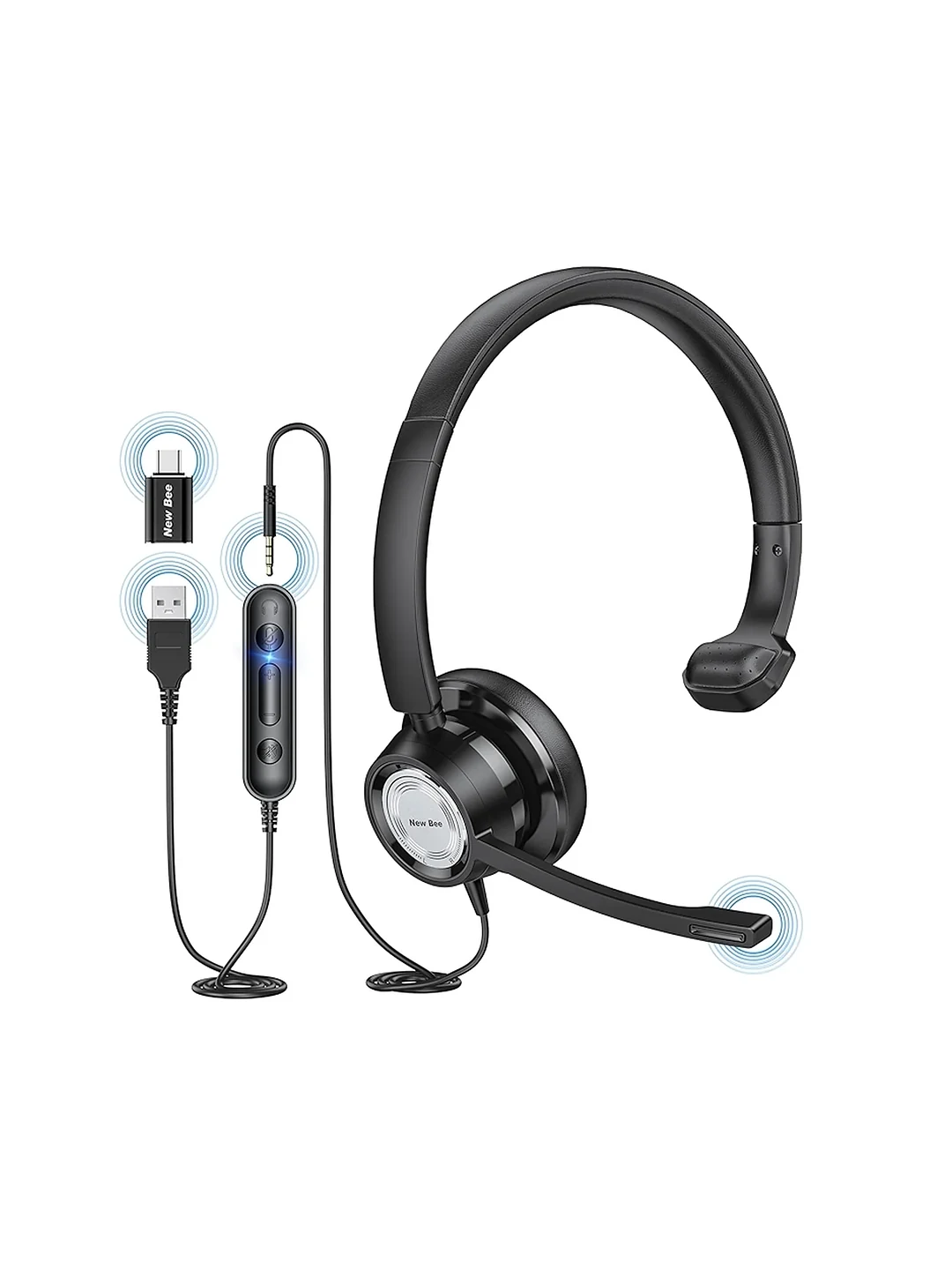 HEADSET NEW BEE H365 NEW BEE 2