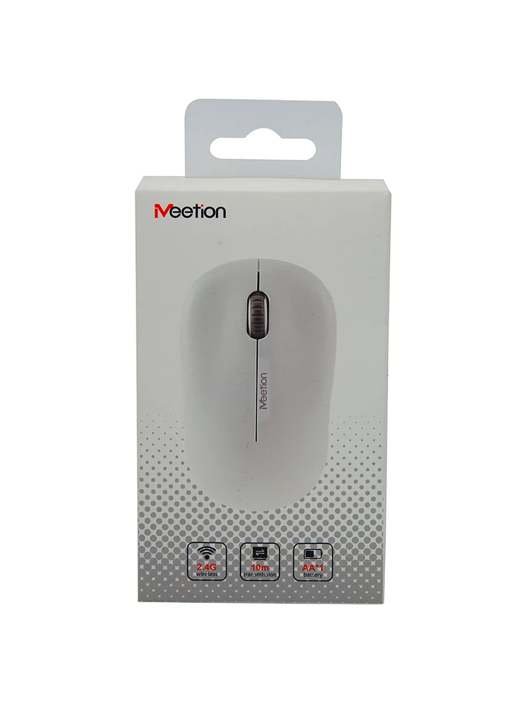 MOUSE WIRELESS R545 WHITE GREY MEETION 2