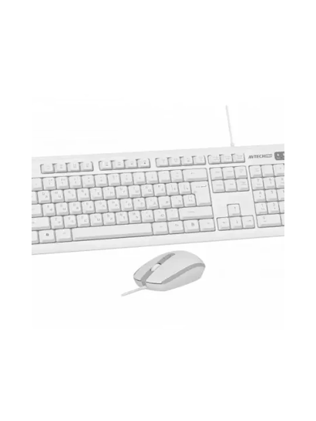 KEYBOARD AVTECH PRO C303 (White) Проводная набор AVTECH 3