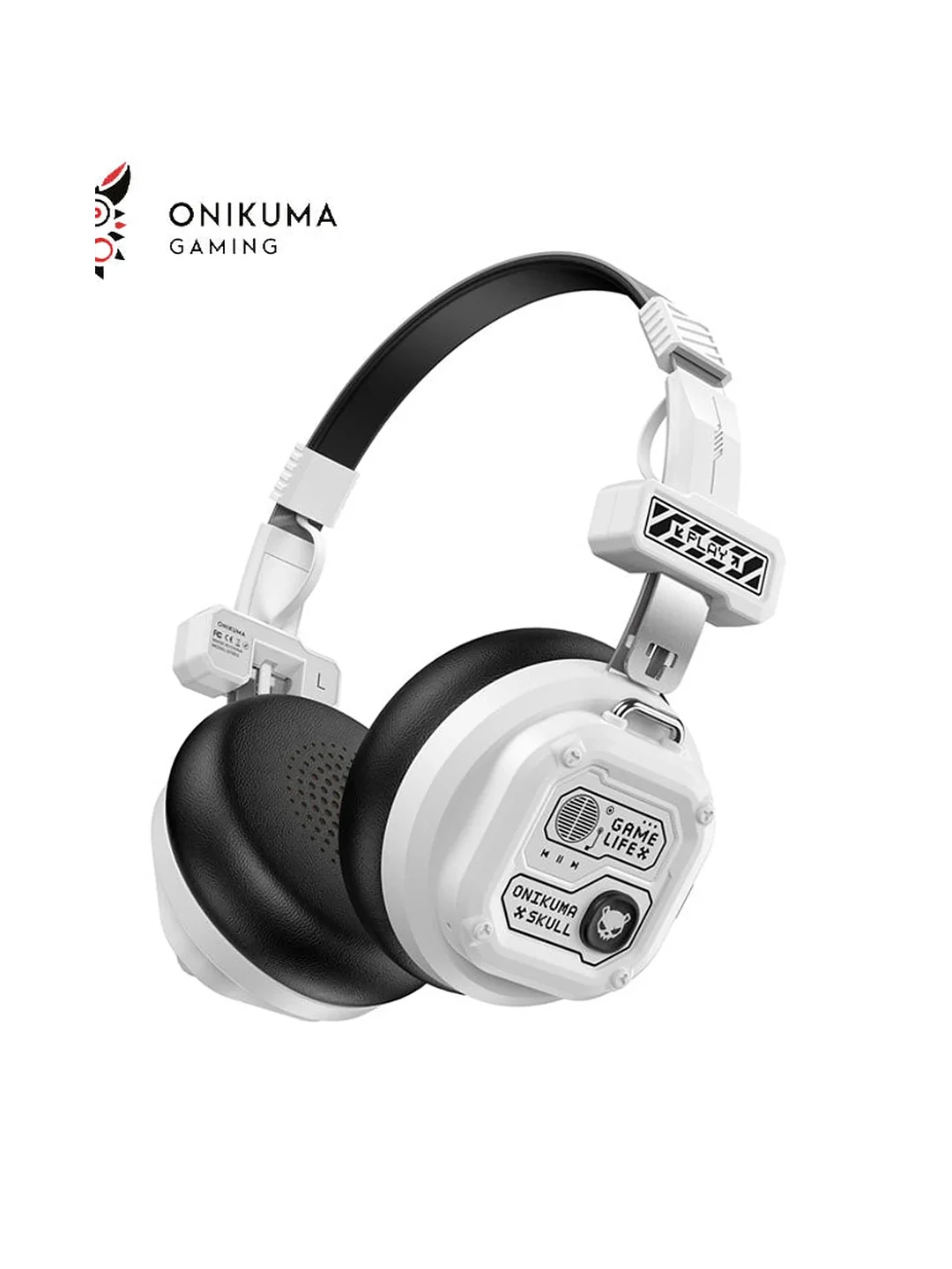 HEADSET GT803 WHITE WIRLESS ONIKUMA