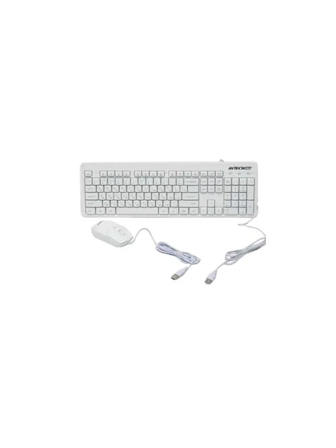 KEYBOARD AVTECH PRO C304 (Белый) Проводной набор AVTECH 2