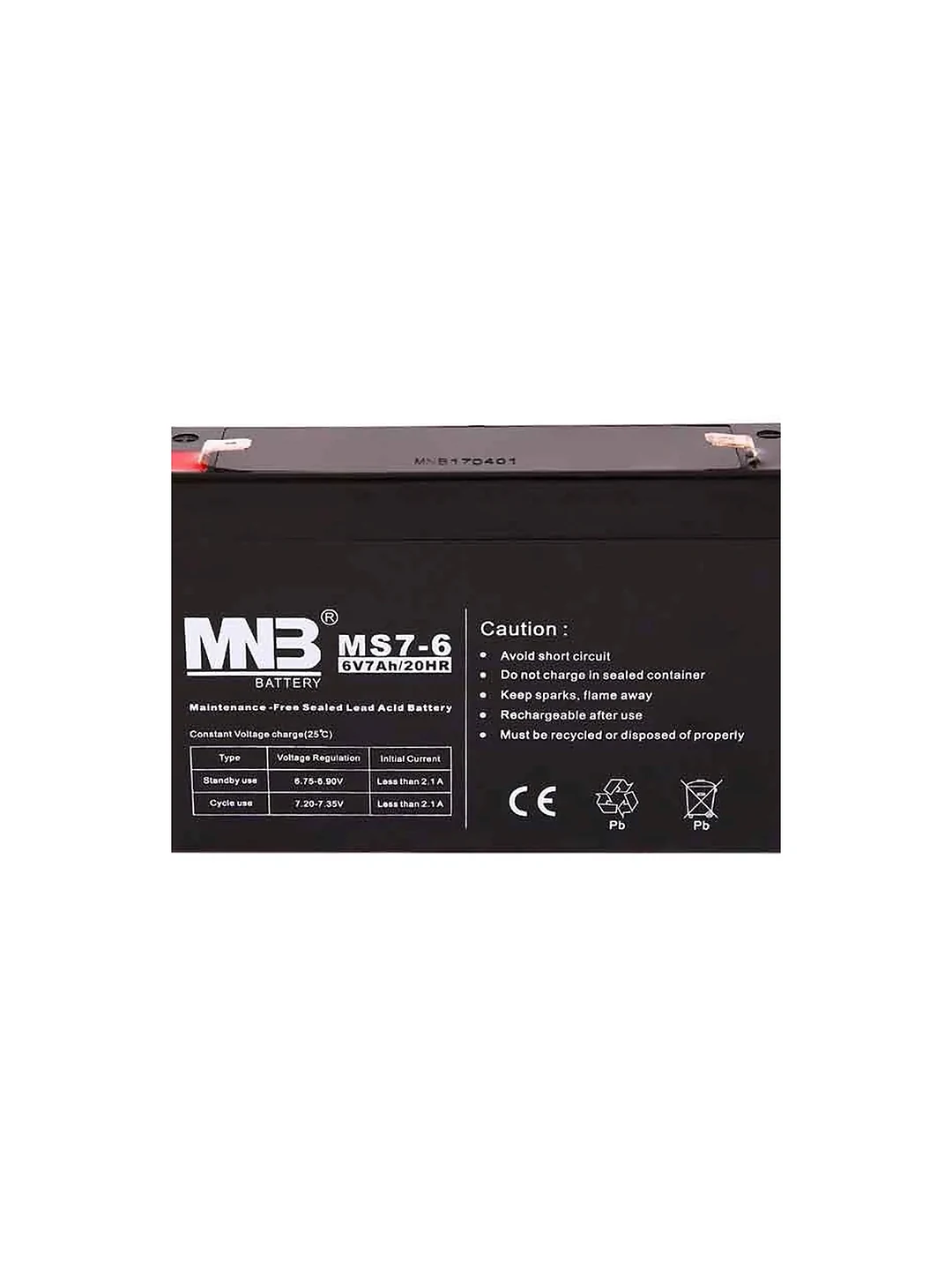 UPS АКУМУЛЯТОРНАЯ БАТАРЕЯ MHB MS7-6 MHB 2