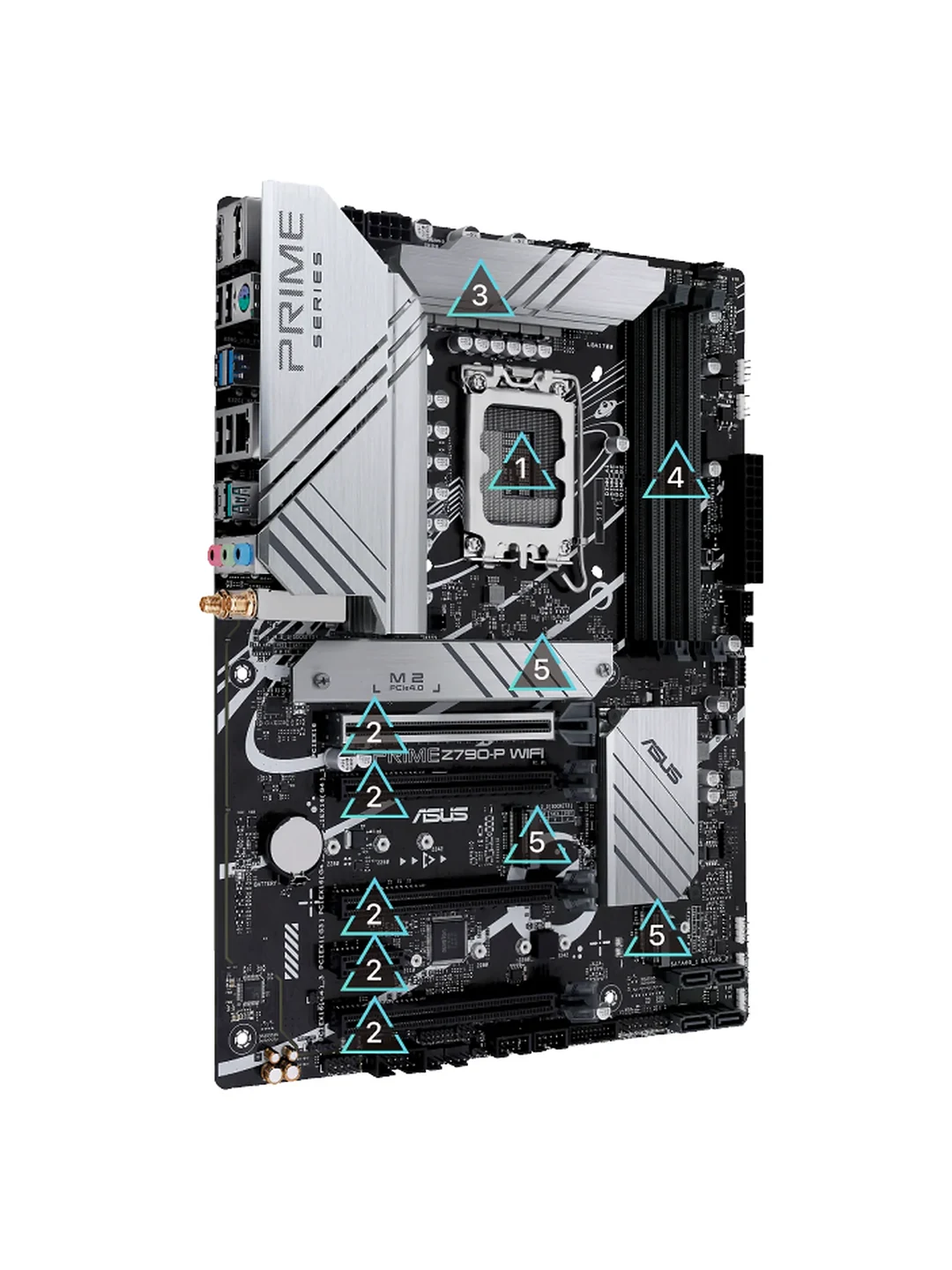MOTHERBOARD ASUS PRIME Z790-P WIFI D5 ASUS 2
