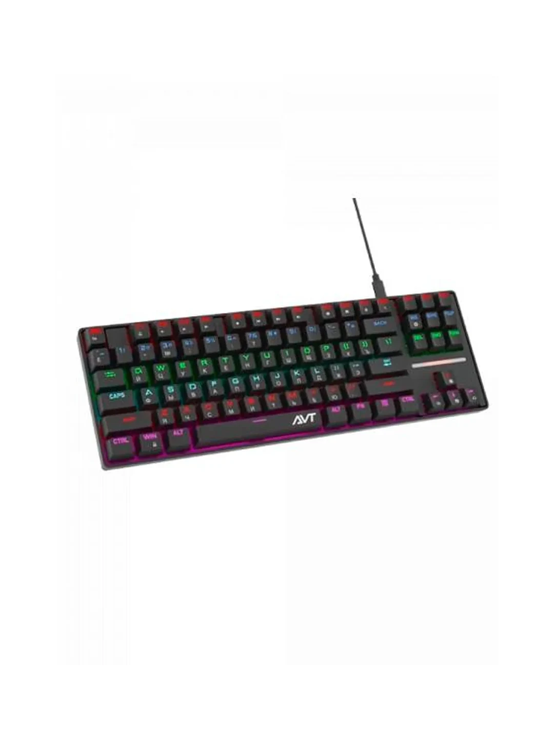 KEYBOARD AVT GAMING KGW06 BLACK AVTECH 2