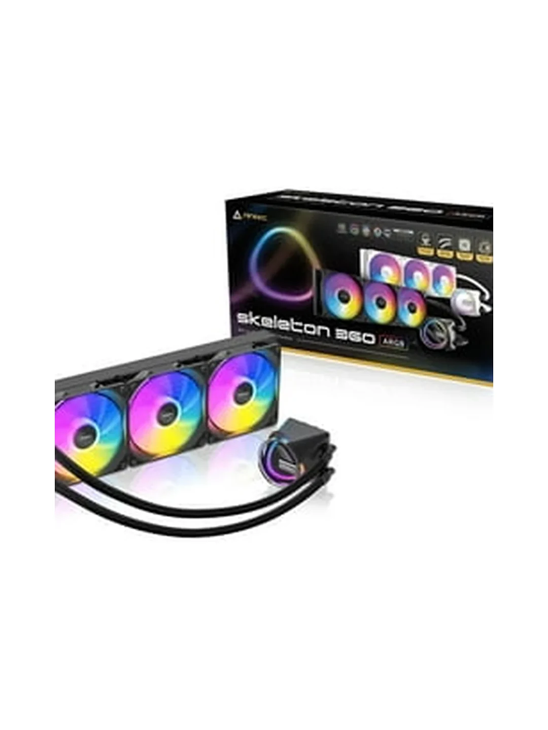 CPU COOLER PCCOOLER PD240S ARGB BK Pccooler 2
