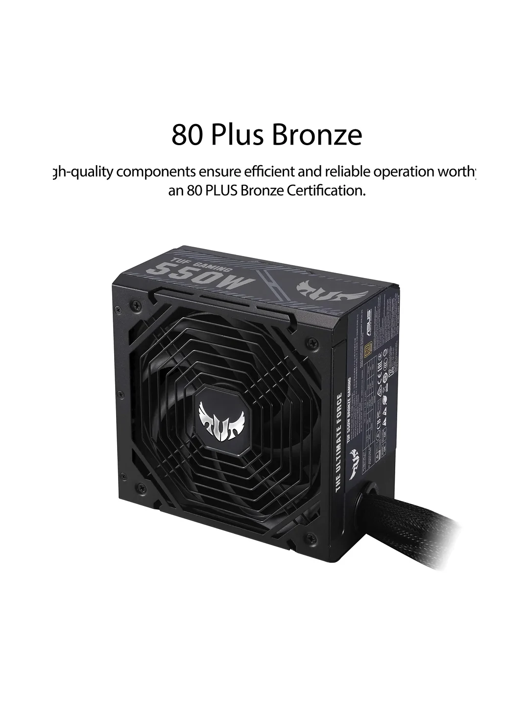 POWER SUPPLY ASUS TUF 550W BRONZE ASUS 2